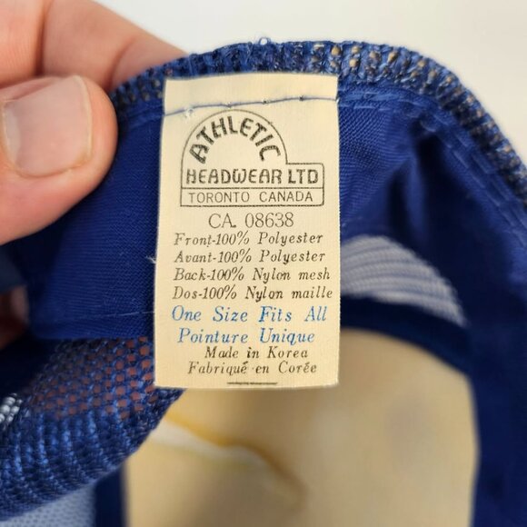 Vintage Canada Games 1985 Pepsi Trucker Hat - Picture 8 of 8